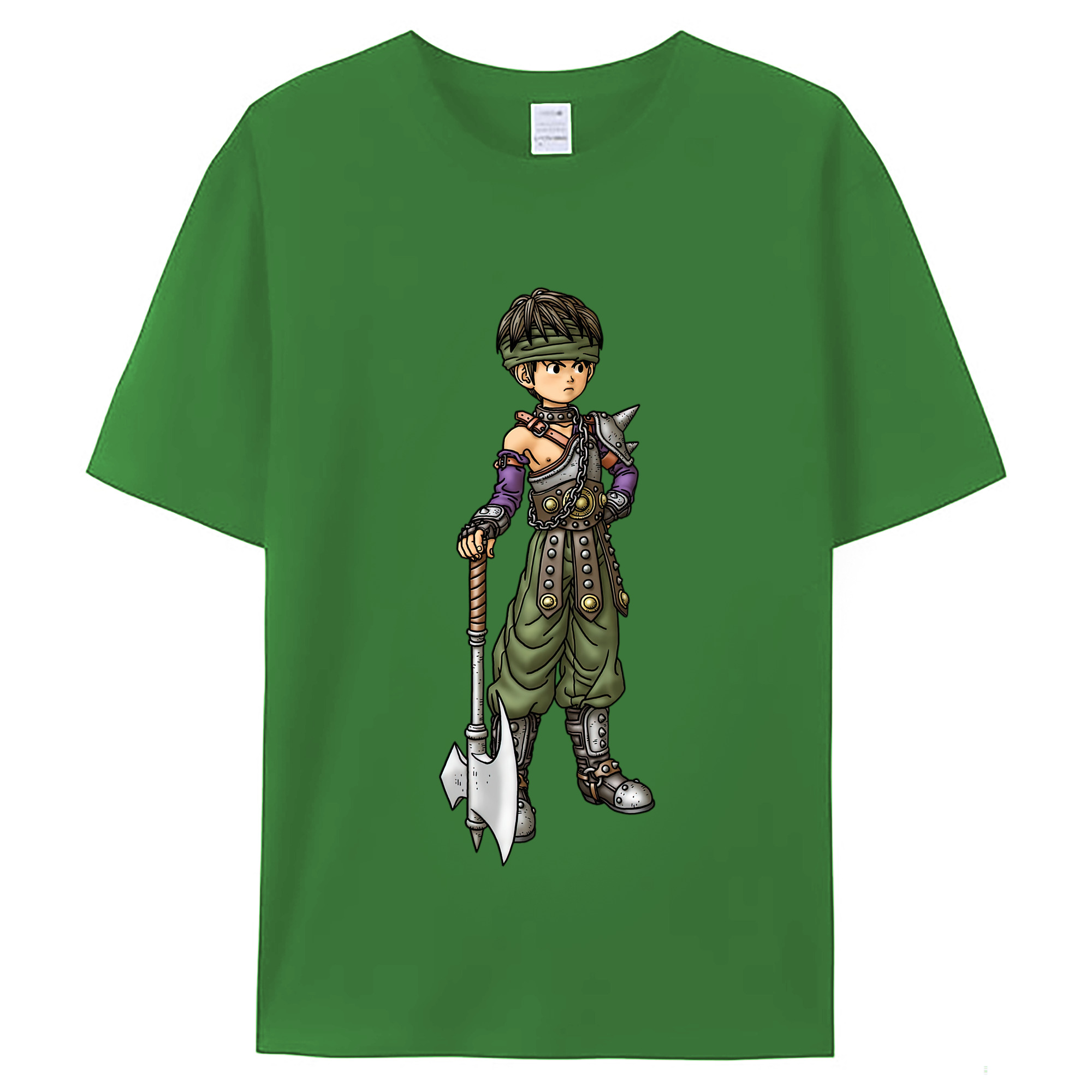 （画像用） ドラゴンクエスト Doragon Kuesuto Dragon Quest レディースカジュアルプリントTシャツ（綿100％）